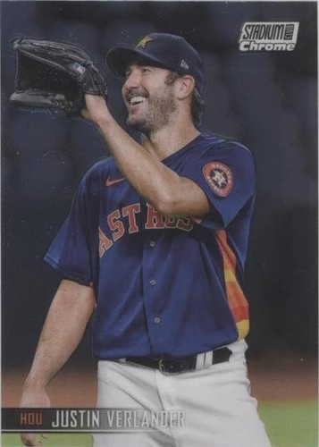 2021 Topps Stadium Club Chrome - Justin Verlander #85