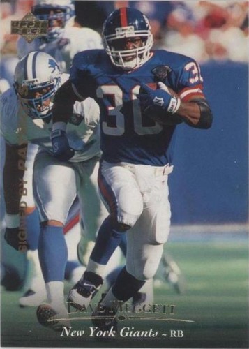 1995 Upper Deck Dave Meggett #145