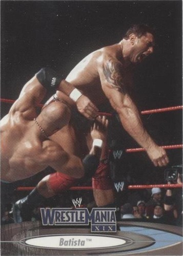 2003 Fleer Wrestlemania XIX - Batista #5
