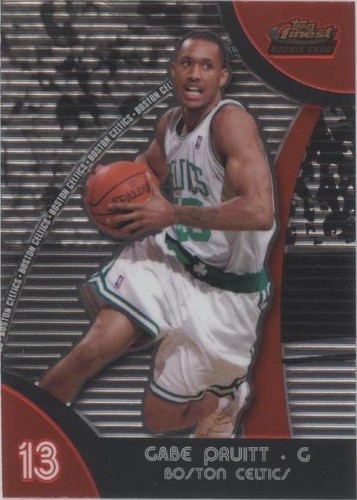 2007-08 Topps Finest - Gabe Pruitt #97