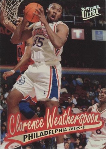 1996-97 Fleer Ultra - Clarence Weatherspoon #84