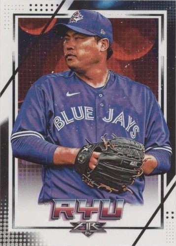 2020 Topps Fire - Hyun-jin Ryu #153
