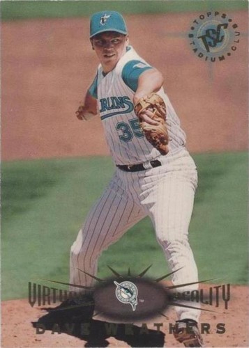 1995 Topps Stadium Club - Dave Weathers #47
