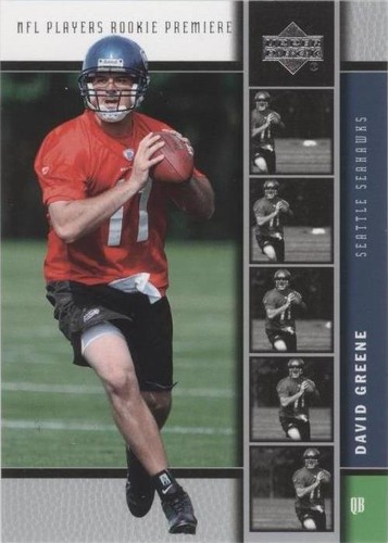 2005 Upper Deck NFL Players Rookie Premiere David Greene #23