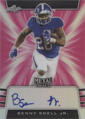 2019 Leaf Metal Draft Benny Snell Jr. #BA-BSJ