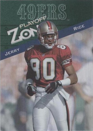 1997 Playoff Zone Jerry Rice #54