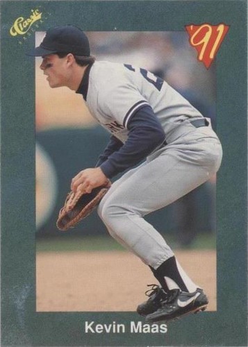 1991 Classic Update Green Travel Edition - Kevin Maas #T51