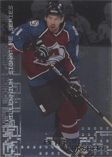1999-00 In the Game Be A Player Millennium Signature Series - Peter Forsberg #65