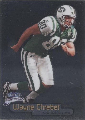 1998 Fleer Brilliants Wayne Chrebet #38