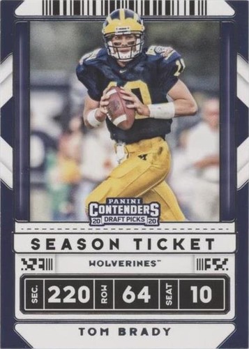 2020 Panini Contenders Draft Picks Tom Brady #97