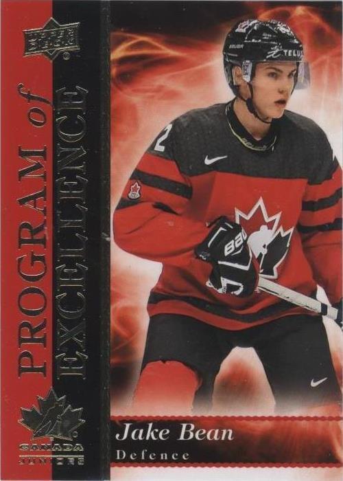 2018 Upper Deck Team Canada Juniors - Jake Bean #POE-18