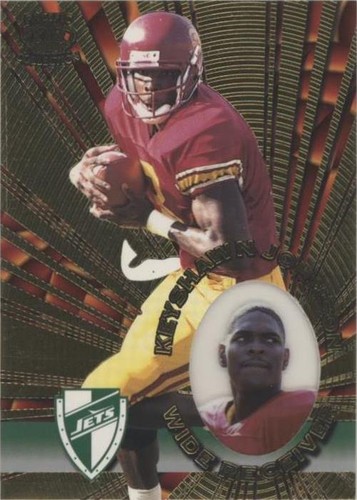 1996 Pacific Invincible Keyshawn Johnson #I-98