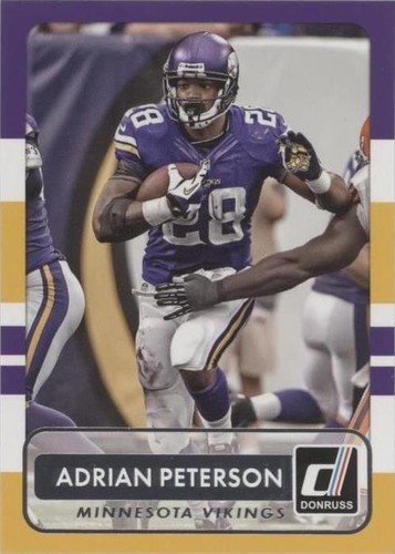2015 Panini Donruss Adrian Peterson #64