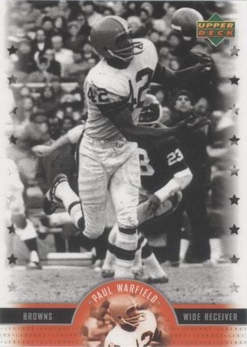2005 Upper Deck NFL Legends Paul Warfield #48