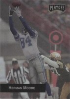 1993 Playoff Herman Moore #218