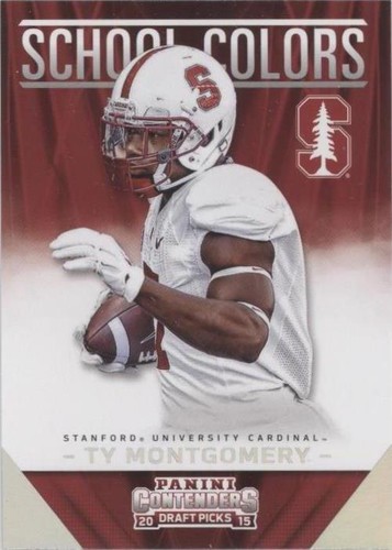 2015 Panini Contenders Draft Picks Ty Montgomery #33