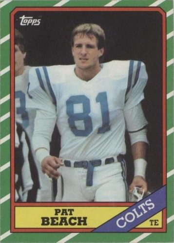 1986 Topps Pat Beach #320