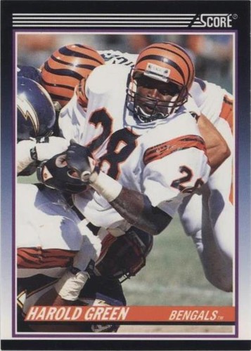 1990 Score Harold Green #81T