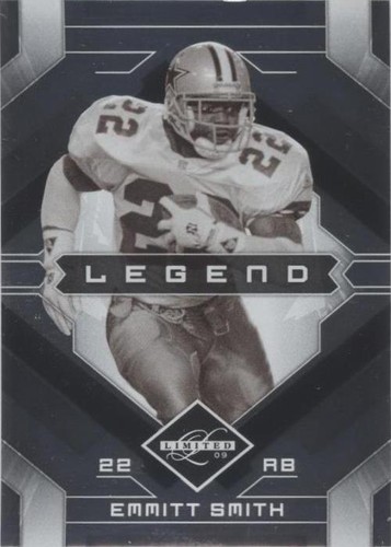 EMMITT SMITH LIMITED EDITION SIGNATURE 23KT GOLD CARD! COWBOYS ALL