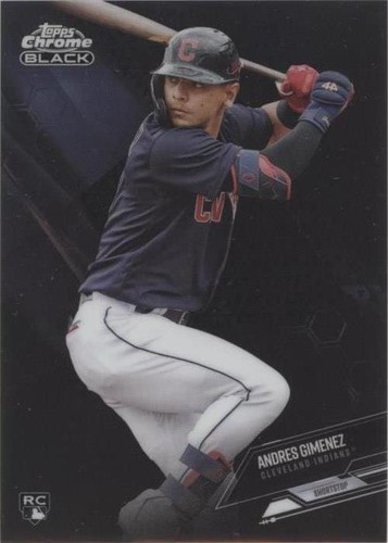 2021 Topps Chrome Black - Andres Gimenez #28