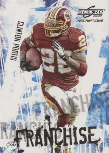 2009 Score Inscriptions Clinton Portis #9