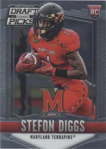 2015 Panini Prizm Collegiate Draft Picks Stefon Diggs #243
