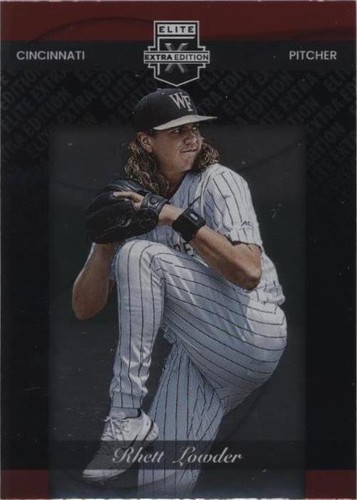 2023 Panini Elite Extra Edition - Rhett Lowder #154