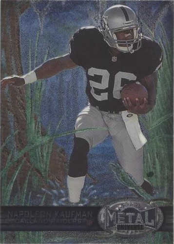 1997 Skybox Metal Universe Napoleon Kaufman #53
