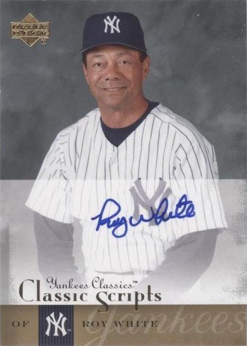 2004 Upper Deck Yankees Classics - Roy White #AU-57