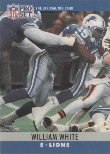1990 Pro Set William White #104