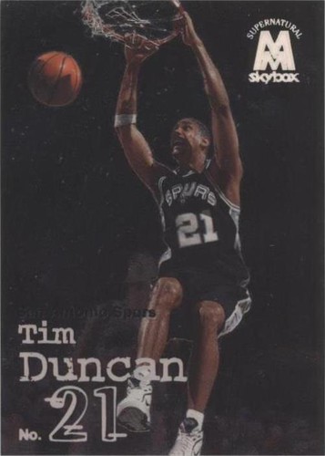 1998-99 Skybox Molten Metal - Tim Duncan #135