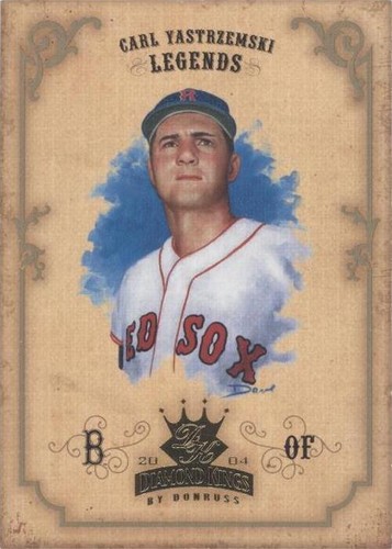 2004 Donruss Diamond Kings - Carl Yastrzemski #161
