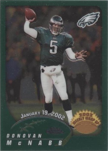 2002 Topps Chrome Donovan McNabb #164