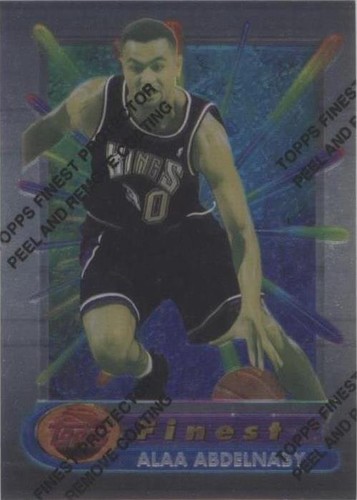 1994-95 Topps Finest - Alaa Abdelnaby #197