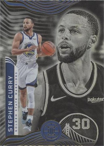 PANINI カリー　ハーデン Stephen Curry 2021 Prizm #154 Blue NBA 75th Anniversary