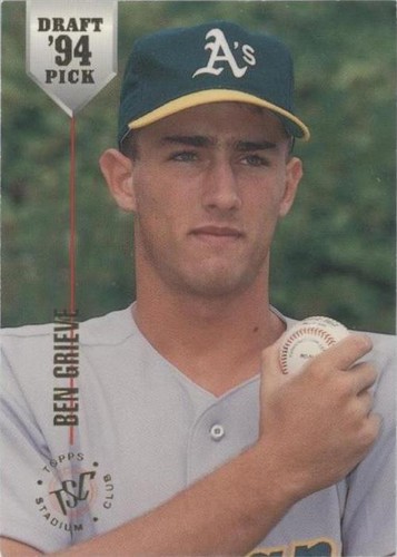 1994 Topps Stadium Club Draft Picks - Ben Grieve #84