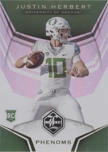 2020 Panini Chronicles Draft Picks Justin Herbert #4