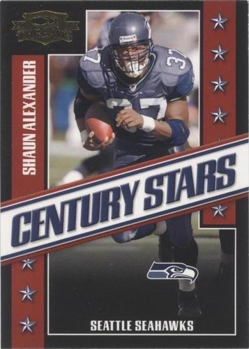 2007 Donruss Threads Shaun Alexander #CS-15