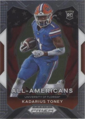 2021 Panini Prizm Draft Picks Kadarius Toney #195