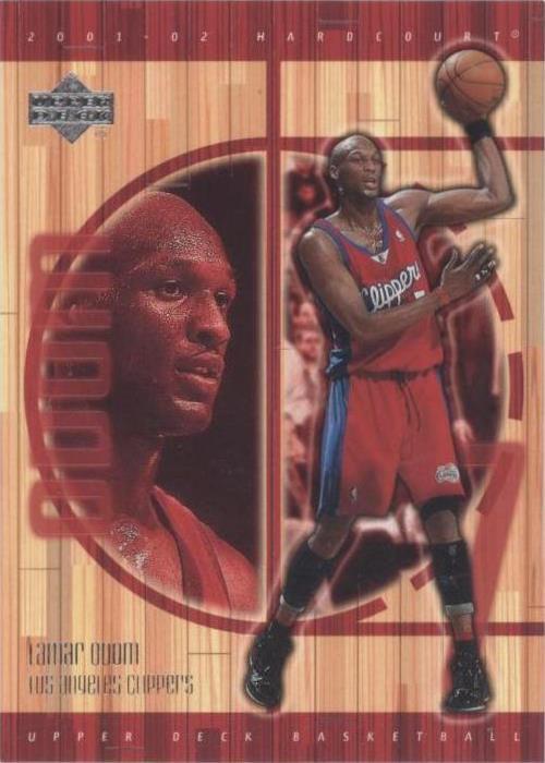 2001-02 Upper Deck Hardcourt - Lamar Odom #35