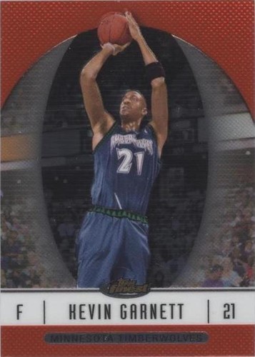 2006-07 Topps Finest - Kevin Garnett #16
