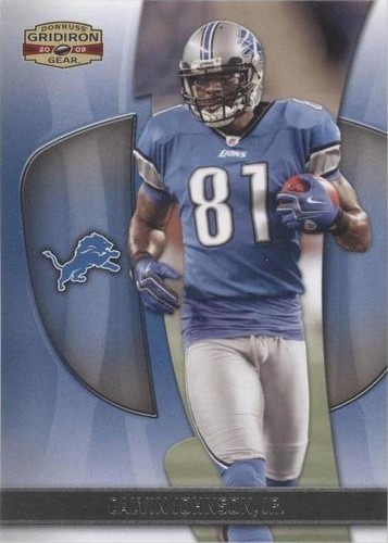 2009 Donruss Gridiron Gear Calvin Johnson #15