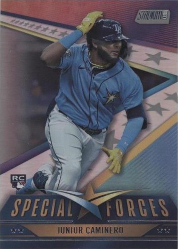 PP-26) Junior Caminero 2024 TOPPS STADIUM CLUB Baseball Card