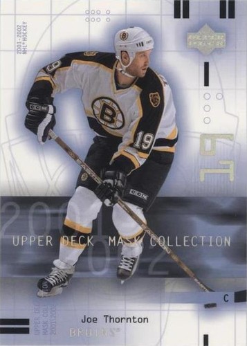 2001-02 Upper Deck Mask Collection - Joe Thornton #8