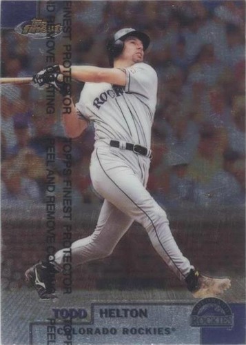 1999 Topps Finest - Todd Helton #248