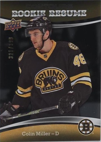 2015-16 Upper Deck Contours - Colin Miller #RR-8
