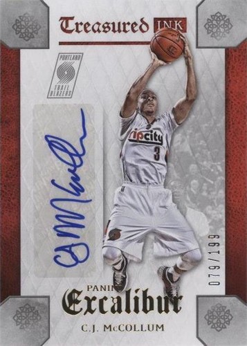 2015-16 Panini Excalibur - C.J. McCollum #TI-CJM