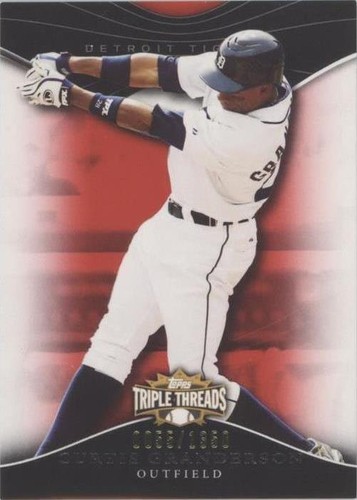 2009 Topps Triple Threads - Curtis Granderson #79