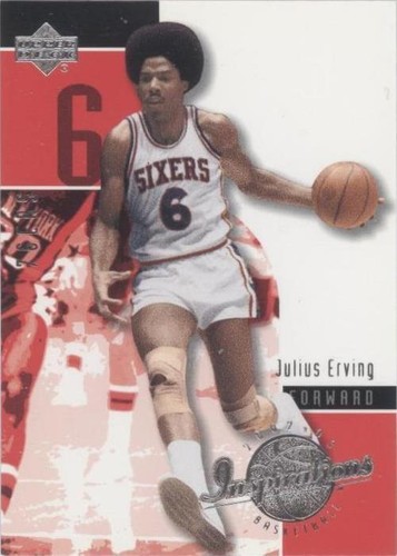 2002-03 Upper Deck Inspirations - Julius Erving #64