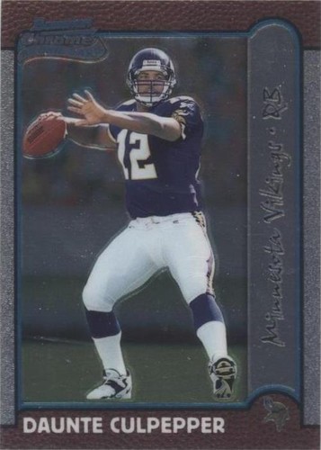 1999 Bowman Chrome Daunte Culpepper #166